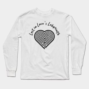 Heart labyrinth Long Sleeve T-Shirt